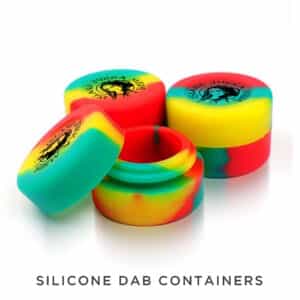 Custom silicone Dab Jars