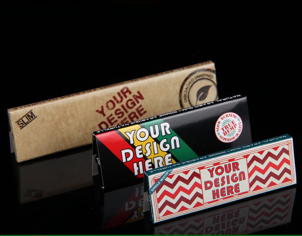 Custom Rolling Papers | Custom Printed | Printed Design | Ganja Print