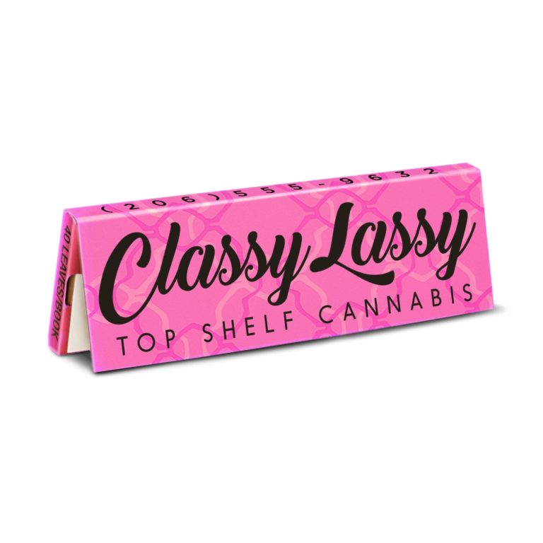 Custom Rolling Paper booklets Promotional Cannabis Products Ganja Print