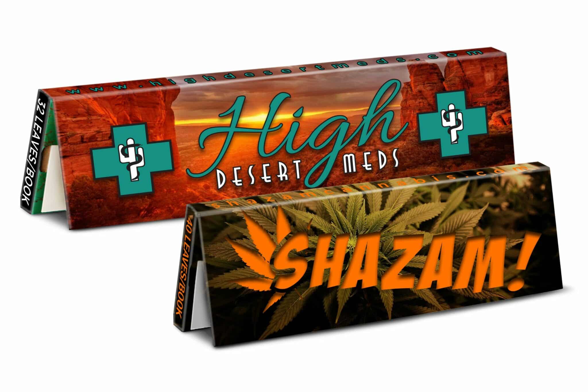 Custom Rolling Papers  Promotional Cannabis Products