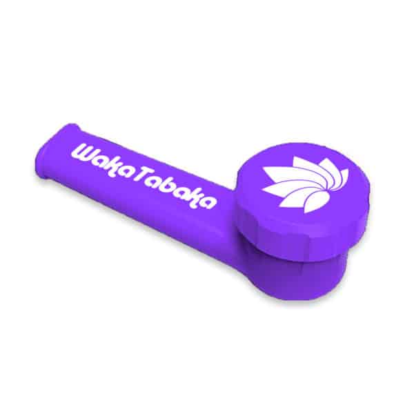 purple silicone pipe