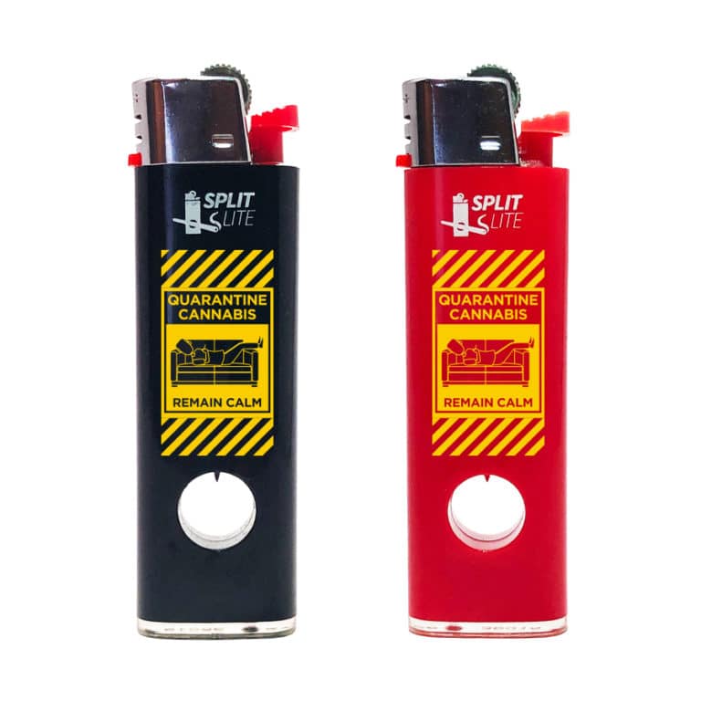 Clipper Lighters Ganja Print